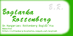 boglarka rottenberg business card